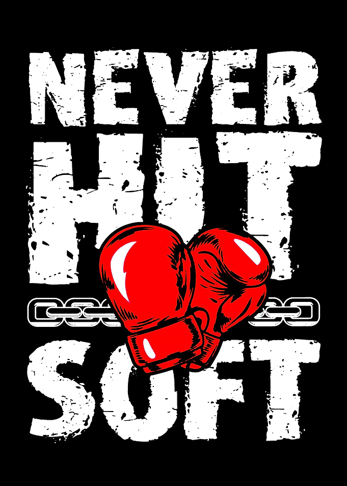 Never Hit Soft Boxing Gloves