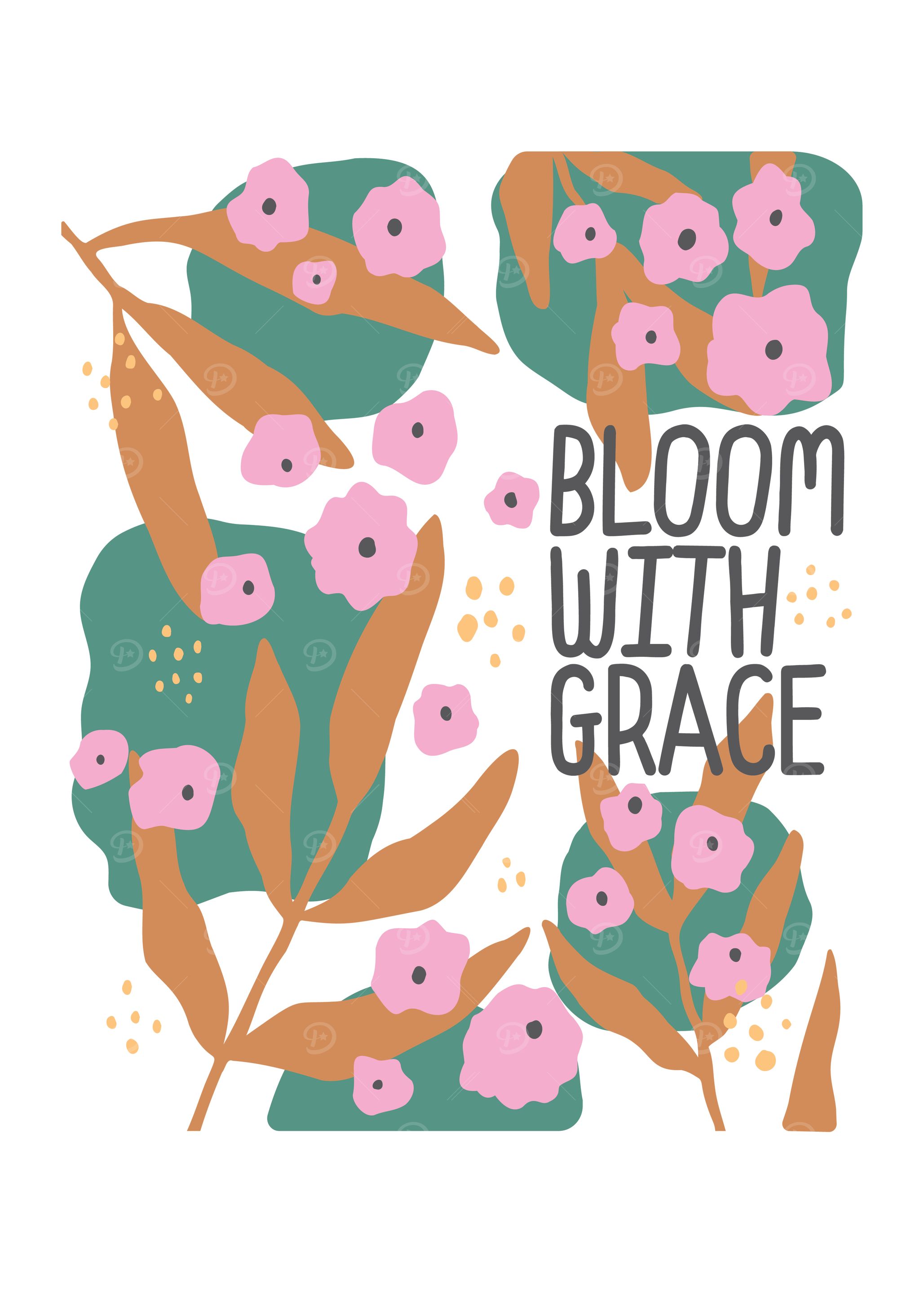 Bloom With Grace Floral Art