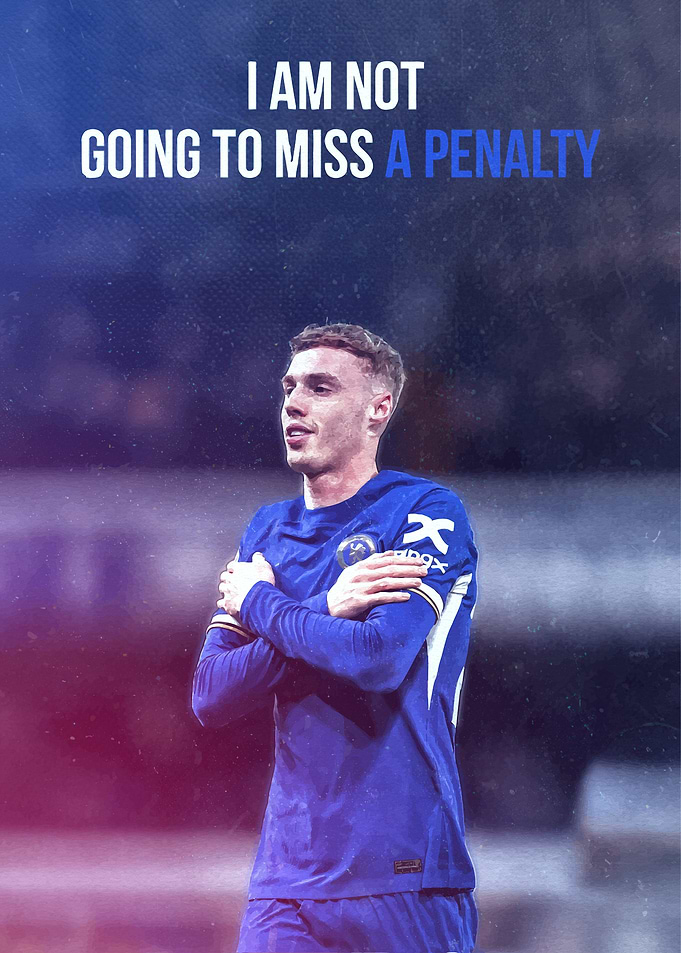 Confident Football Player Penalty Quote