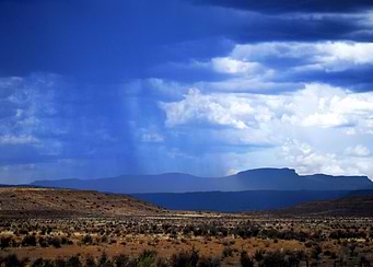 Dramatic Landscape with Stormy Sky