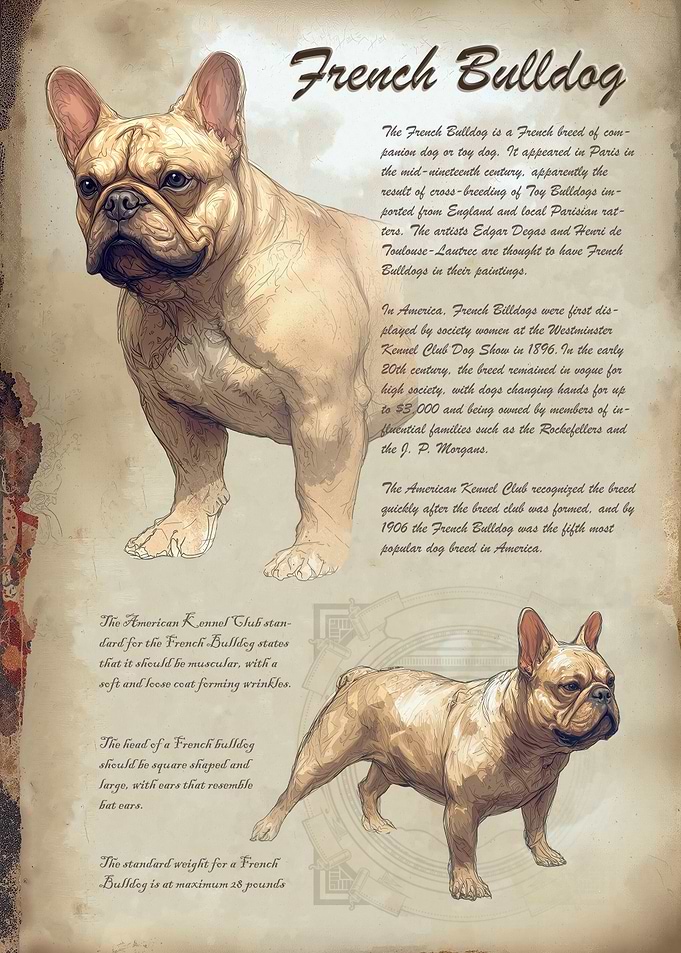 French Bulldog Breed Information Sheet