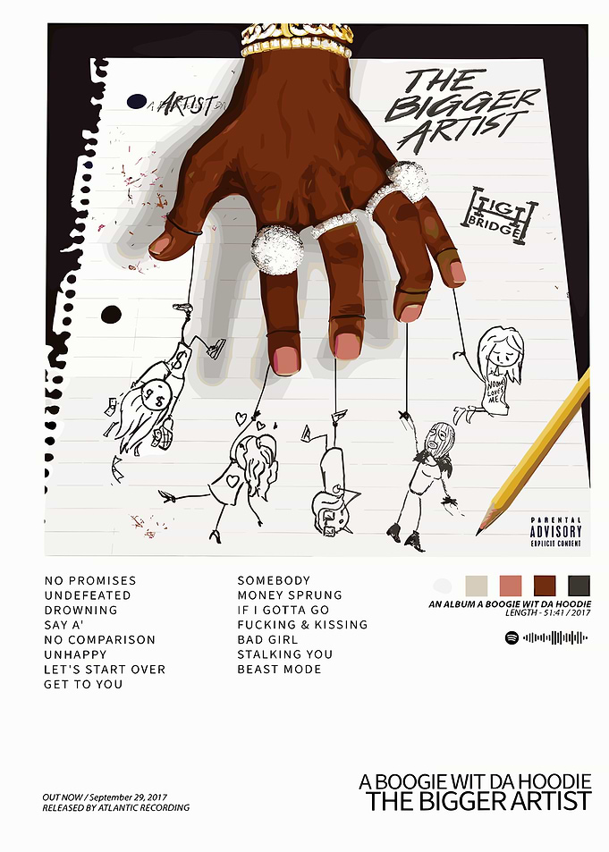 A Boogie Wit Da Hoodie Album Art