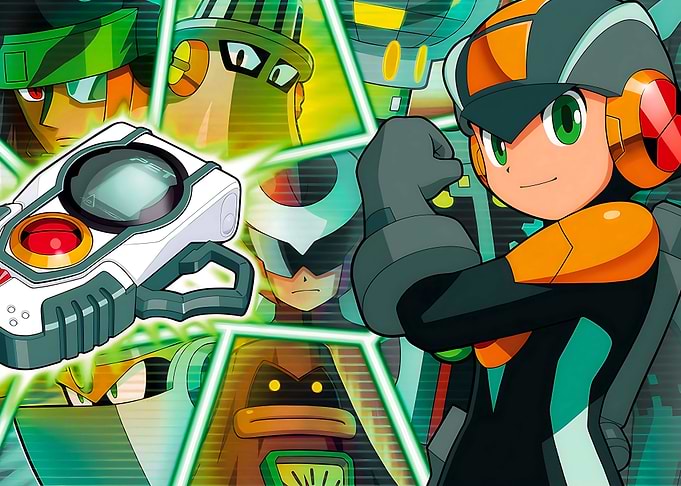 Mega Man Battle Network Illustration