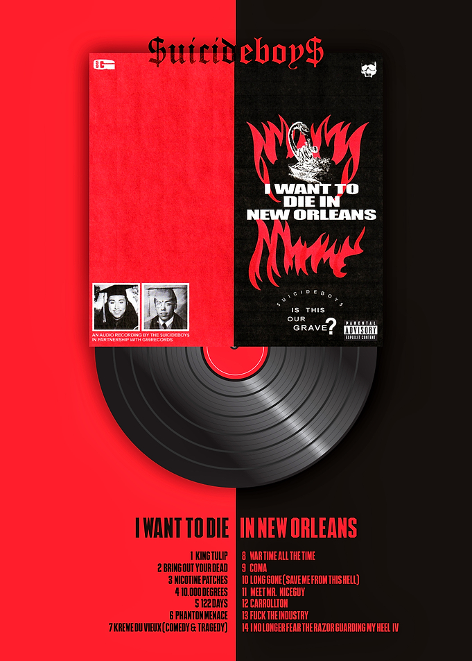 Suicideboys I Want to Die Album