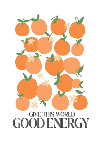 Oranges and Good Energy