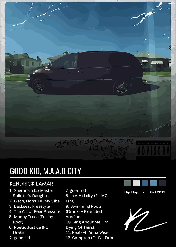 Kendrick Lamar - Good Kid, M.A.A.D City