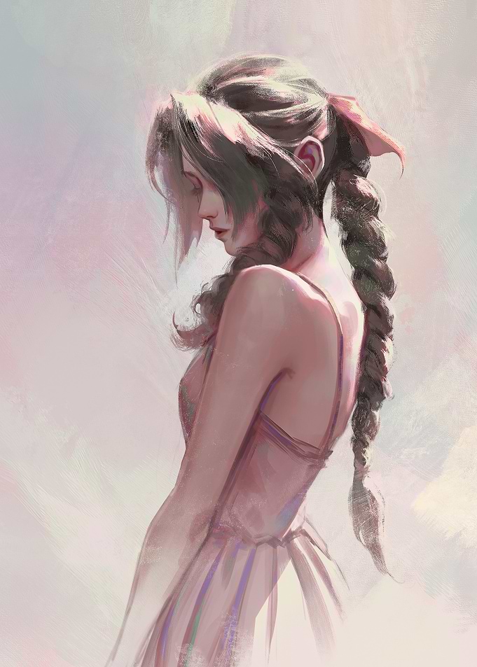Delicate Flower Girl