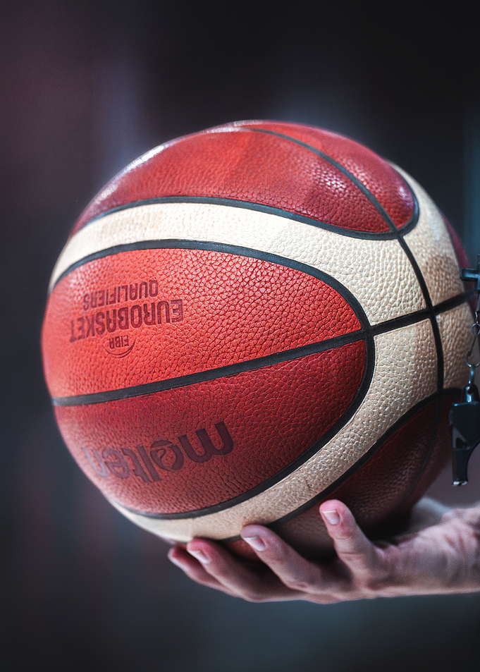 Basketball in Hand