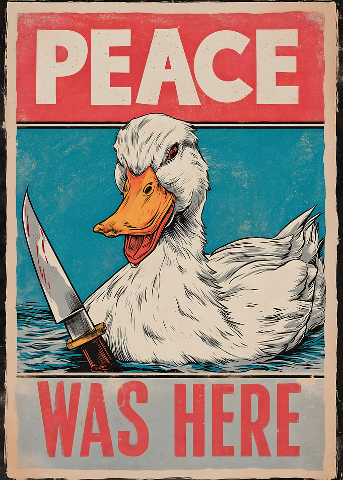 Peace Was Here - Hostile Donald