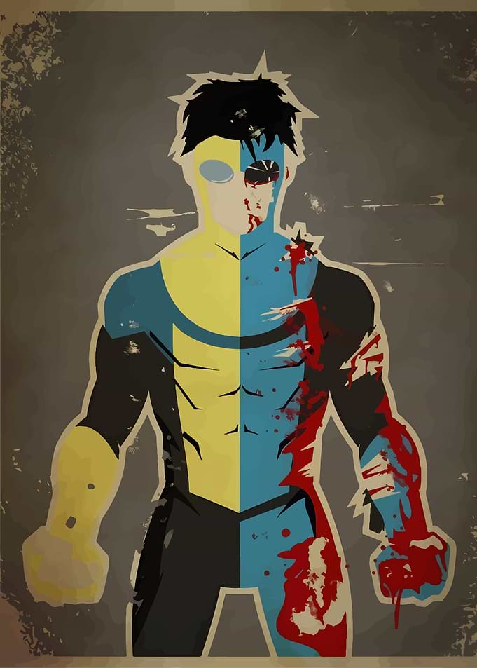 Invincible: Half Hero, Half Battle-Scarred