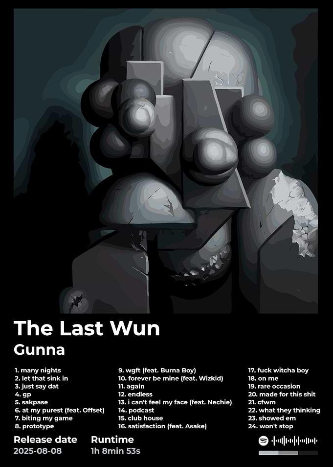 Gunna - The Last Wun Album Cover