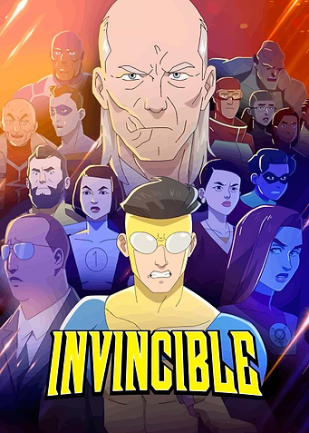 Invincible Animated Series Character Poster