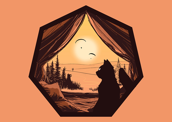 Cat Camping and Paragliding