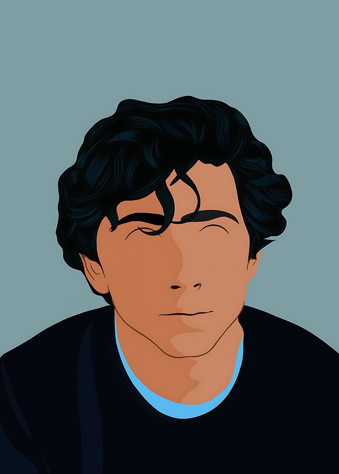 Timothée Chalamet illustration