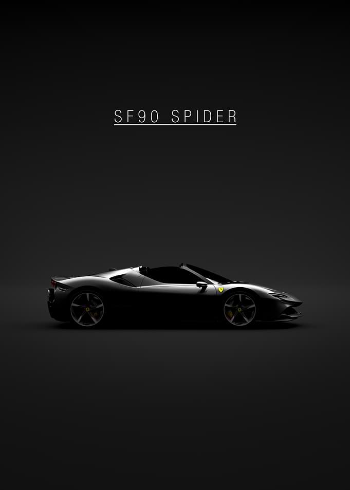 Ferrari SF90 Spider Dark