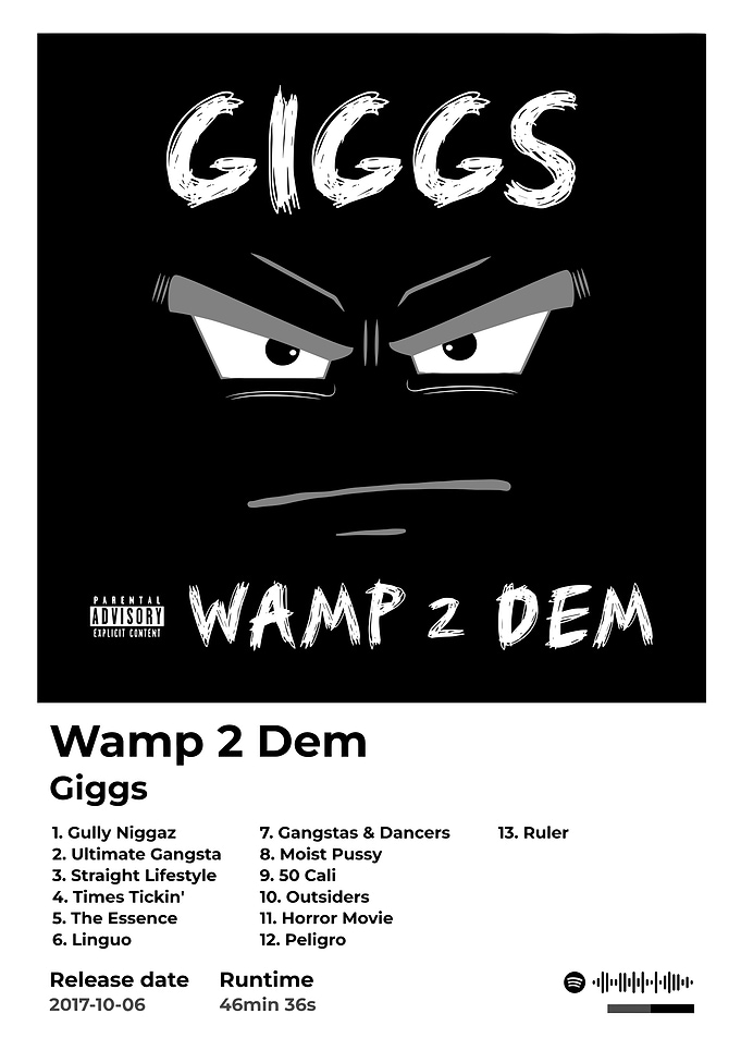 Giggs - Wamp 2 Dem Album Cover