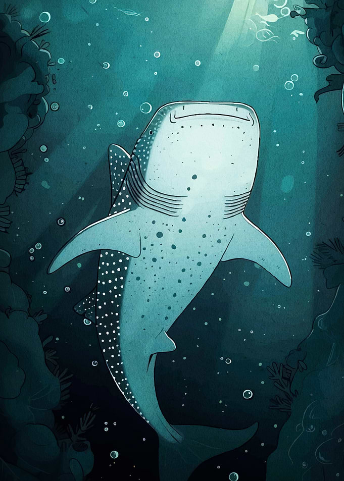 Whale Shark in Ocean