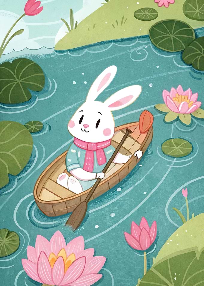 Rabbit Animal Boat