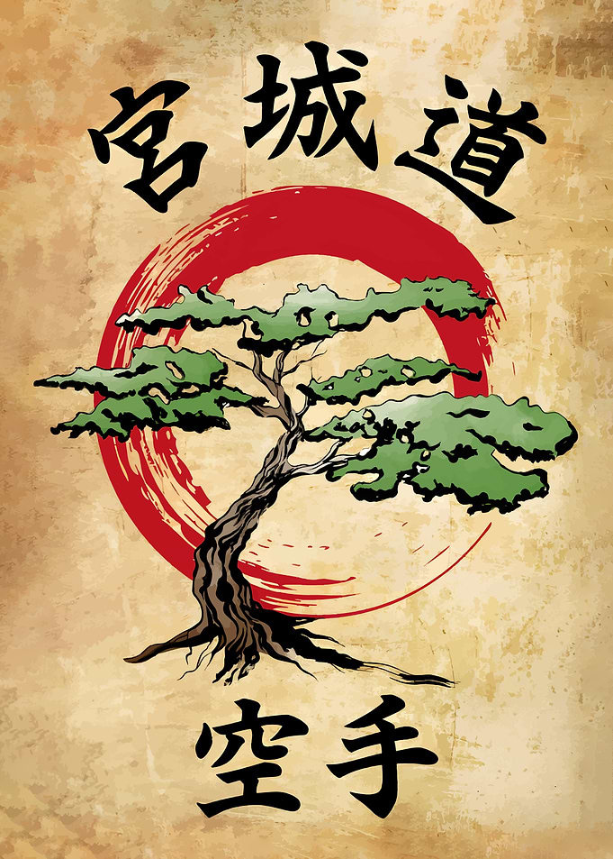 Miyagi-Do Karate Bonsai Tree Art