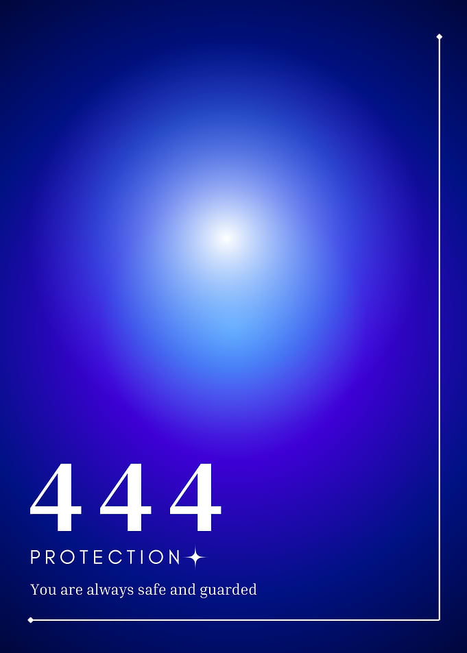 444 Protection Angel numbers aura