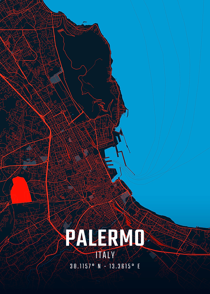 Palermo City Map