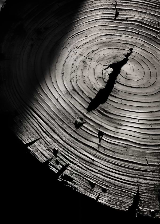Tree Trunk Cross Section