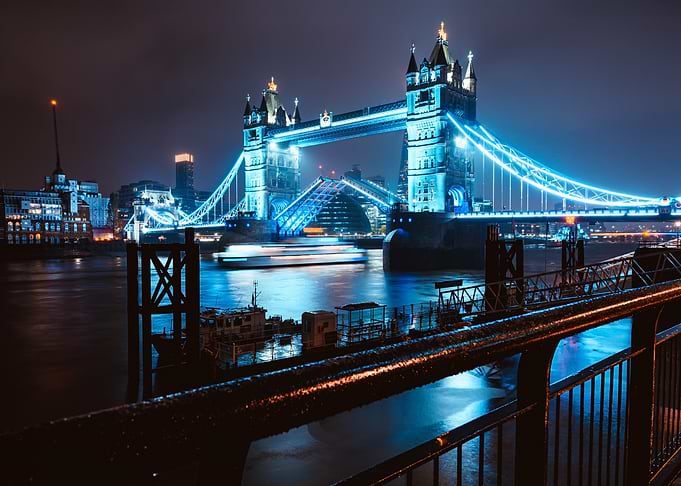Tower Bridge at Night, London
