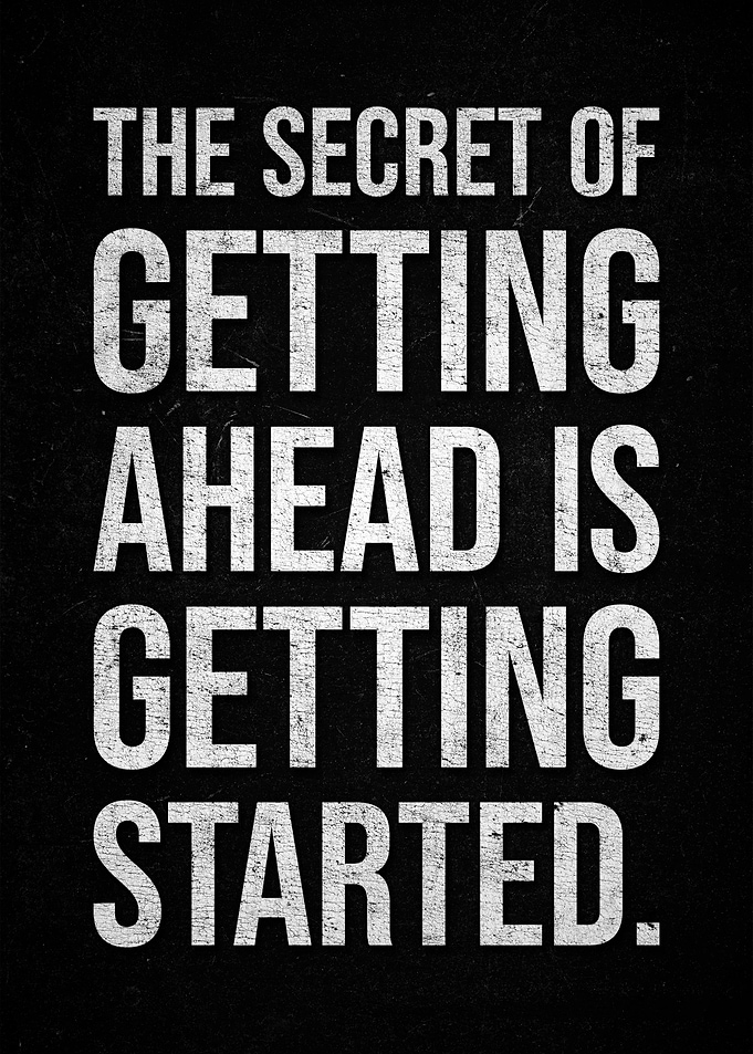 Inspirational Quote: Getting Ahead