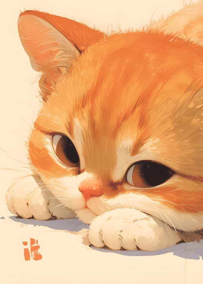 Cute Orange Kitten