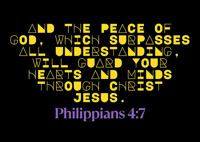 Philippians 4:7 Bible Verse Art