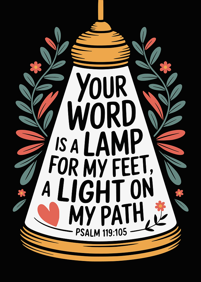 Psalm 119:105 Your Word is a Lamp