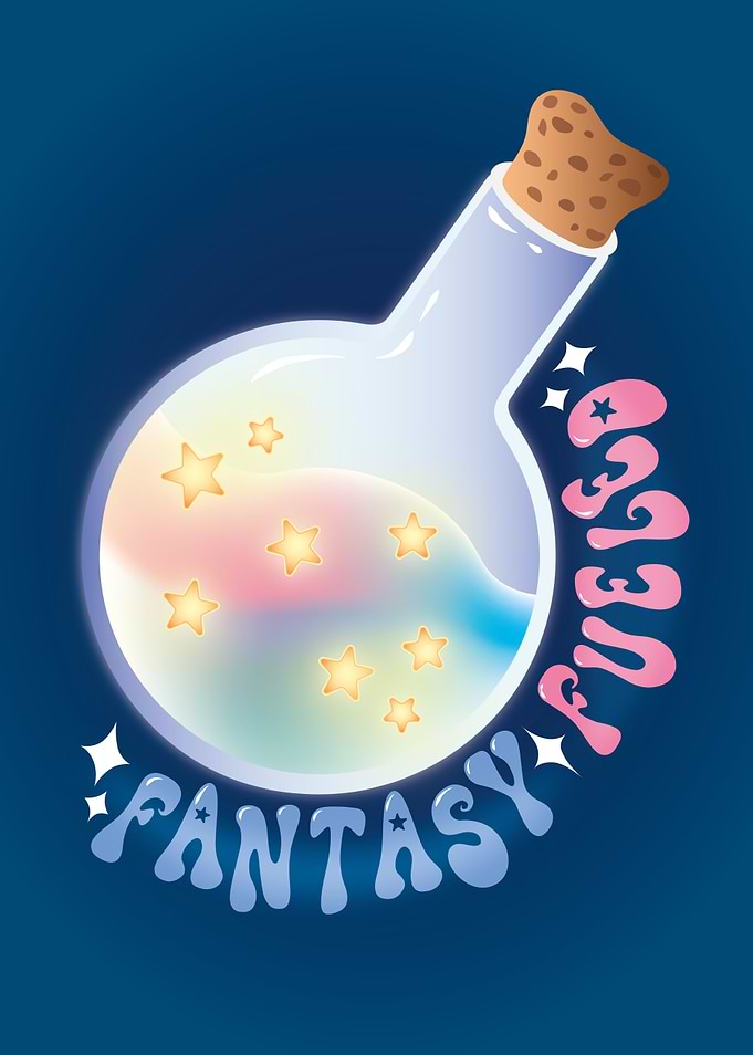 Fantasy Potion Bottle