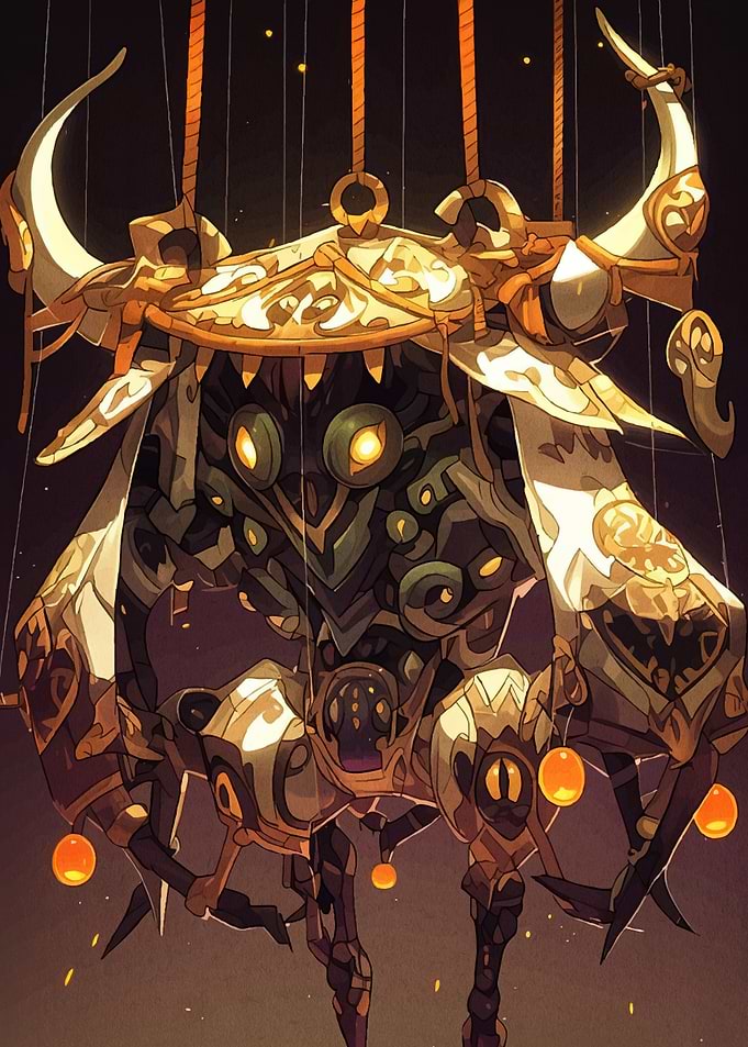 Ornate Mechanical Puppet
