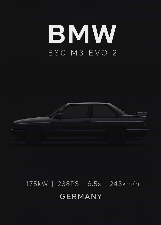 BMW E30 M3 EVO 2