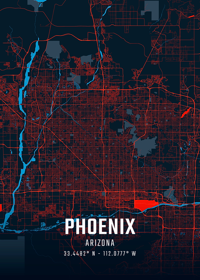 Phoenix City Map