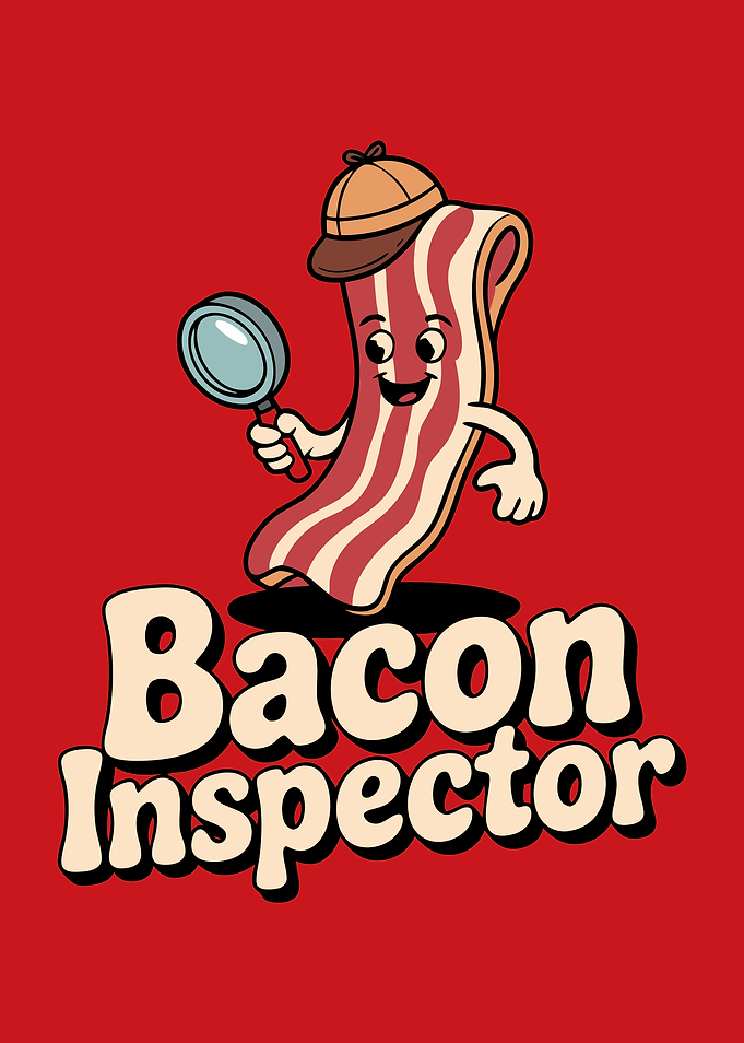 Bacon Inspector Funny Food