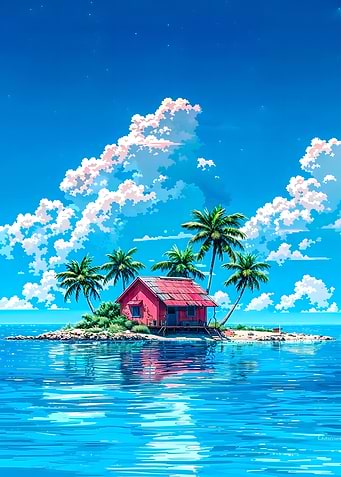 Tropical Island House