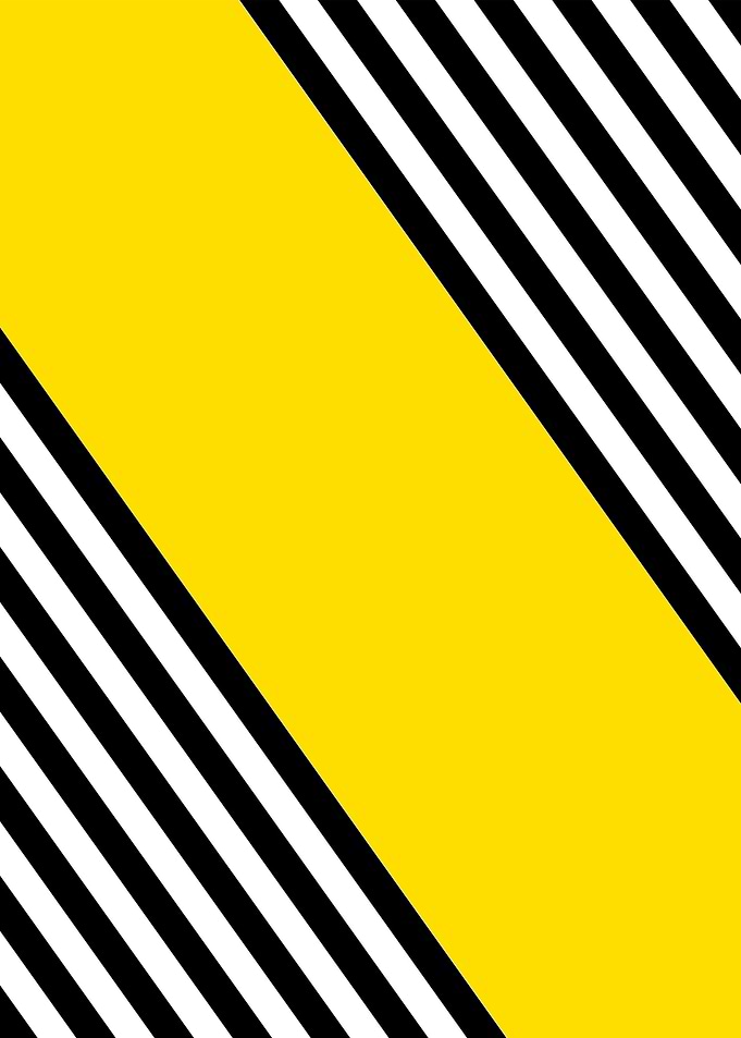 Geometric Striped Abstract Art