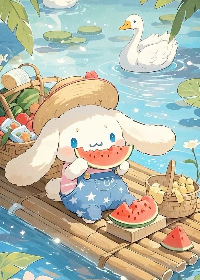 Cinnamoroll Watermelon Picnic
