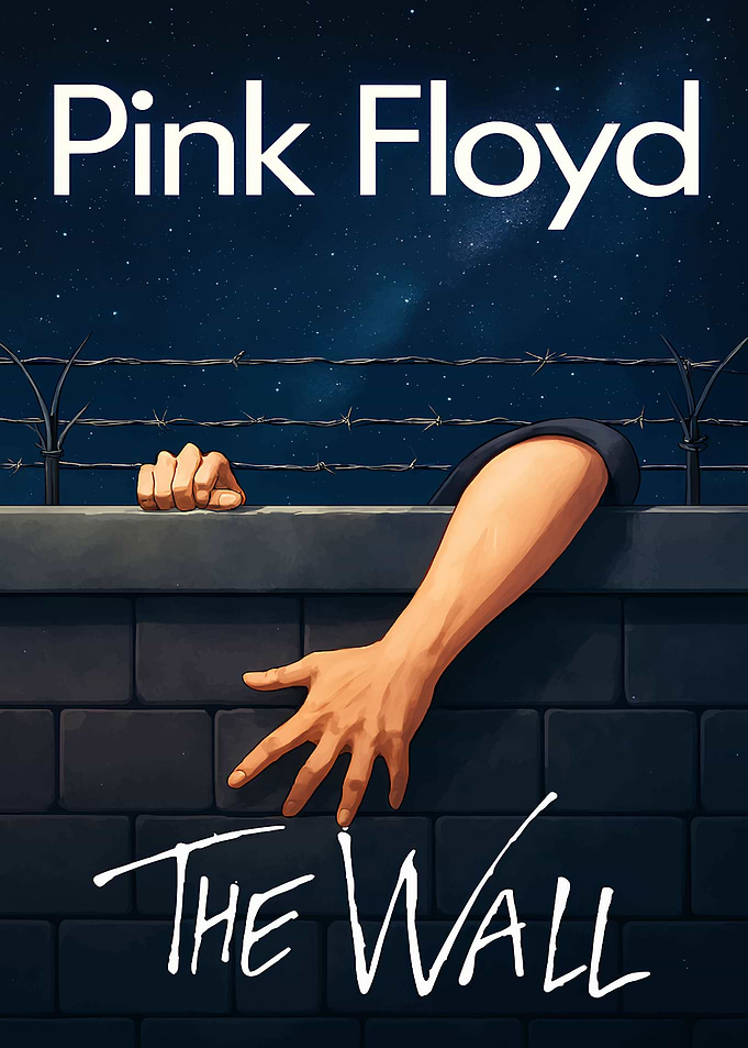 Pink Floyd The Wall Album Cover