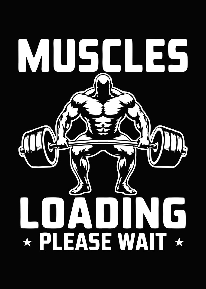 Muscles Loading Please Wait Gym