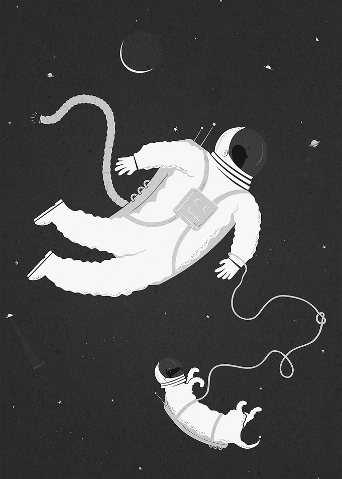 The Jonzie in space