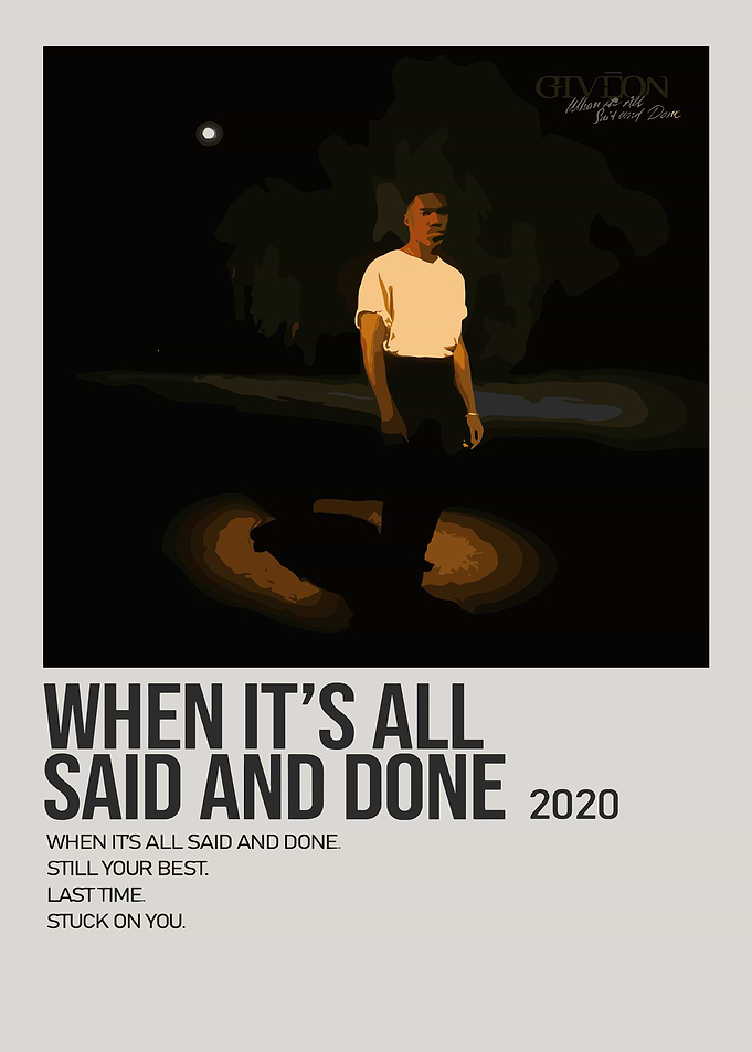Giveon When It's All Said And Done Album