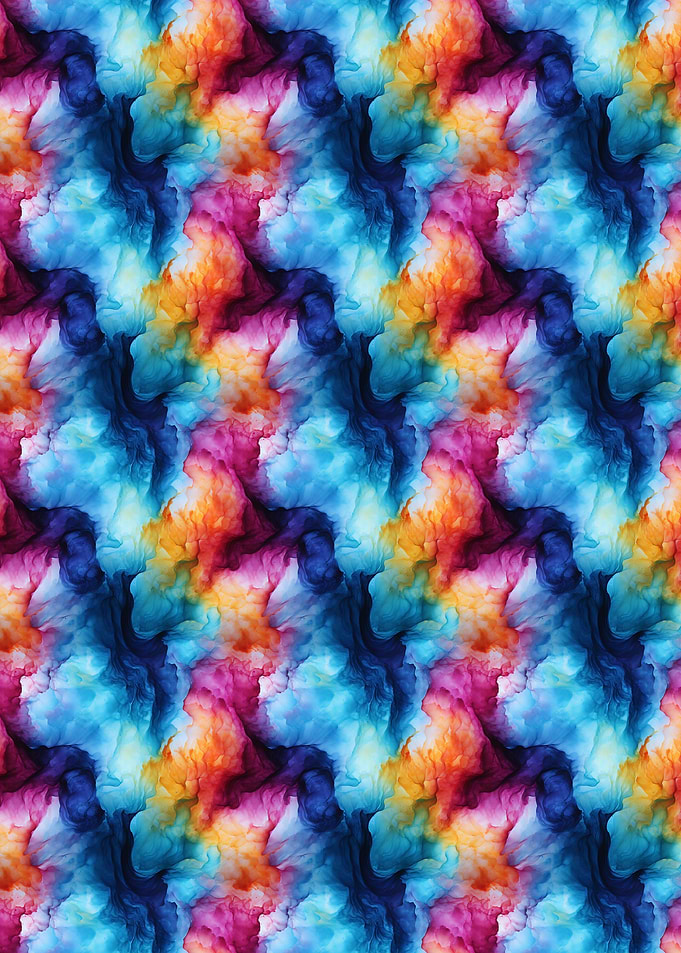 Colorful Abstract Smoke Pattern