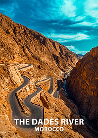 The Dades River, Morocco