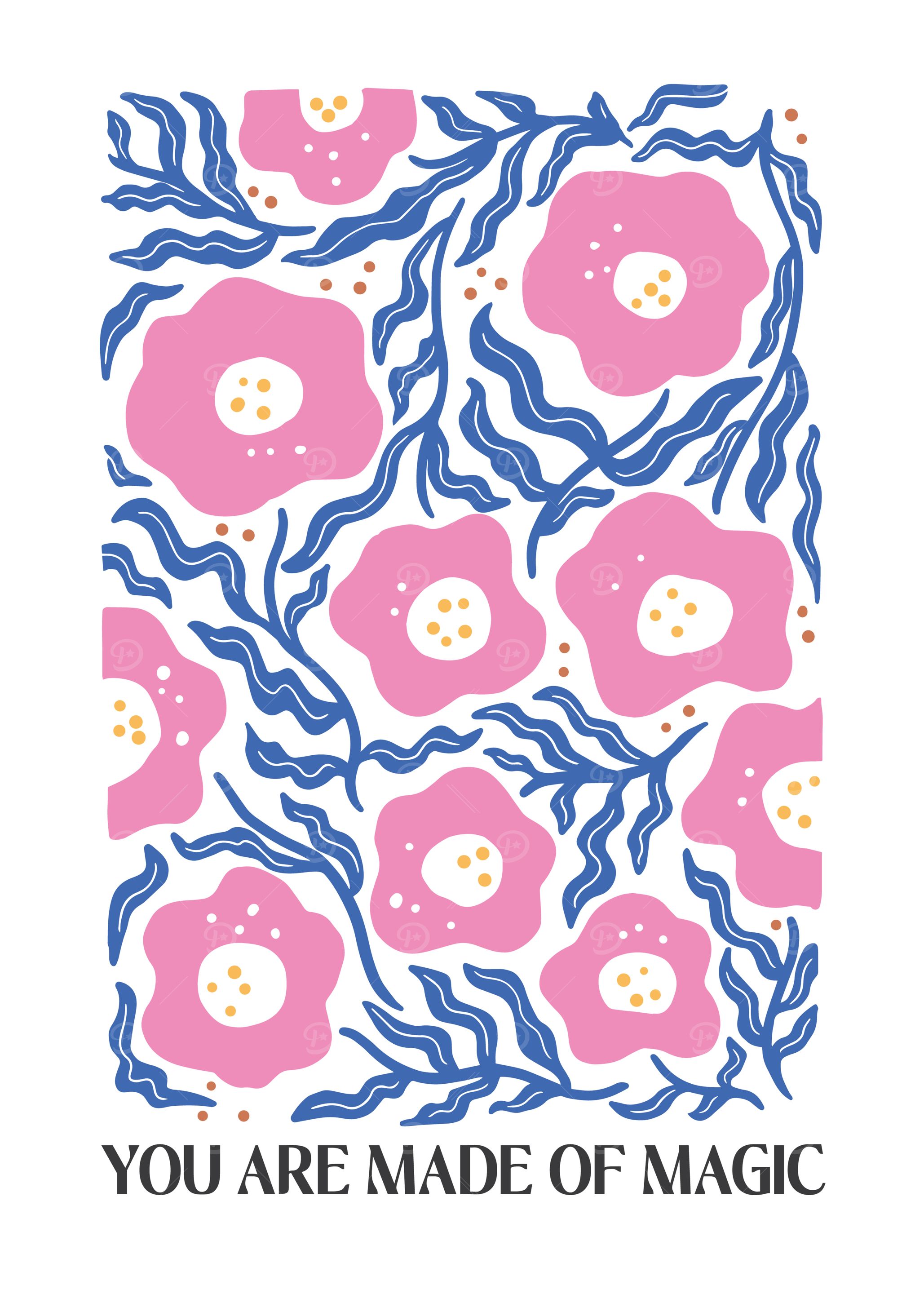 Floral Magic Art Print