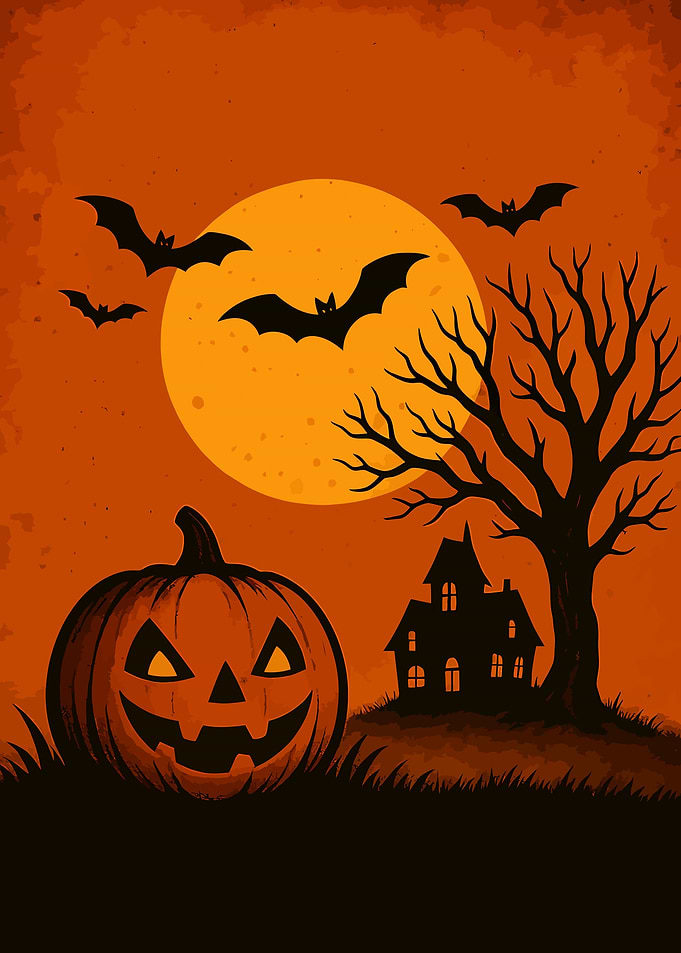 Halloween wall art