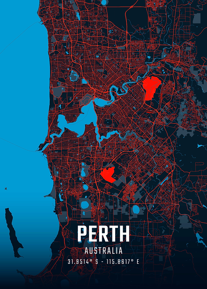Perth City Map