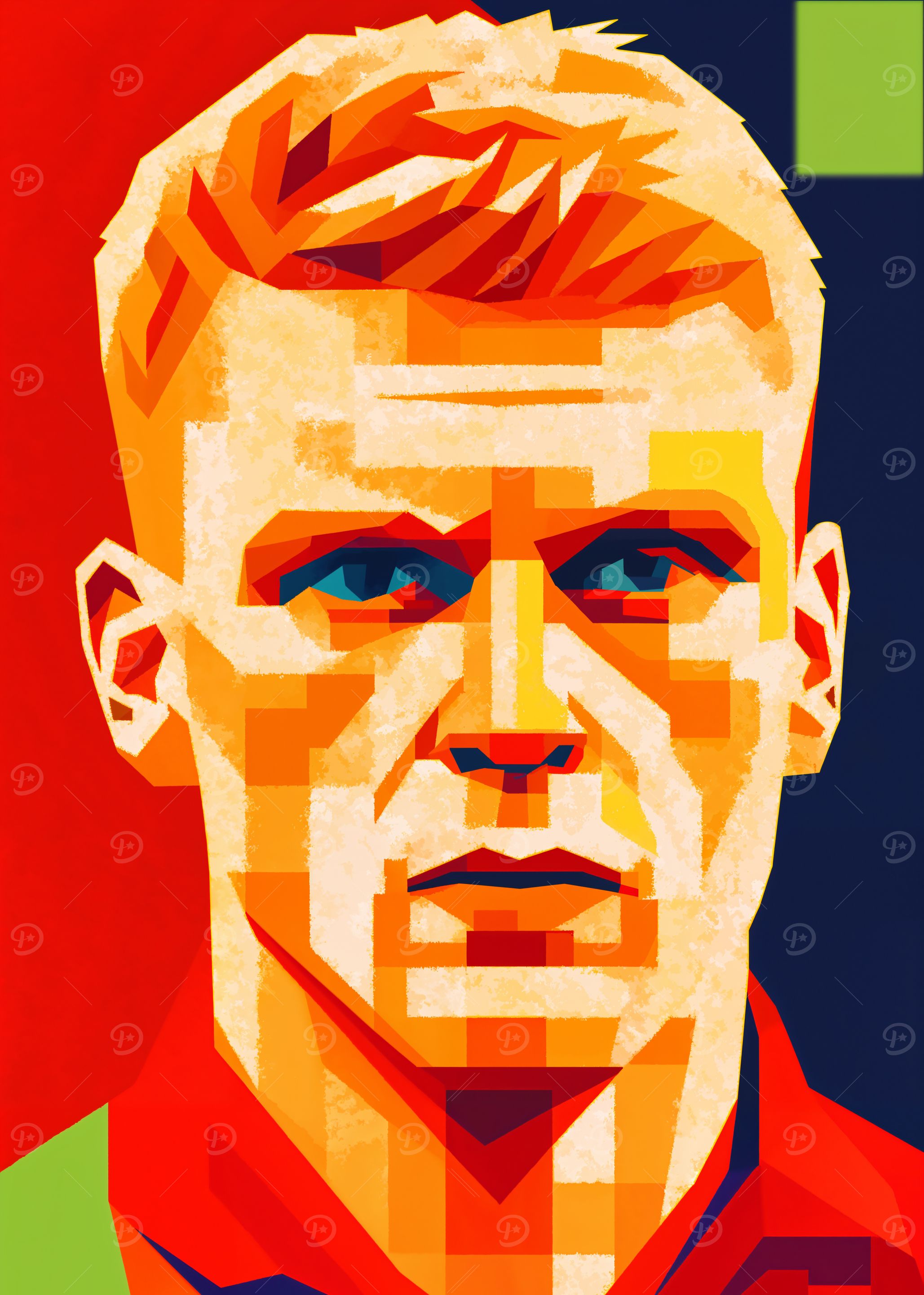 jerdy schouten Pop Art Portrait