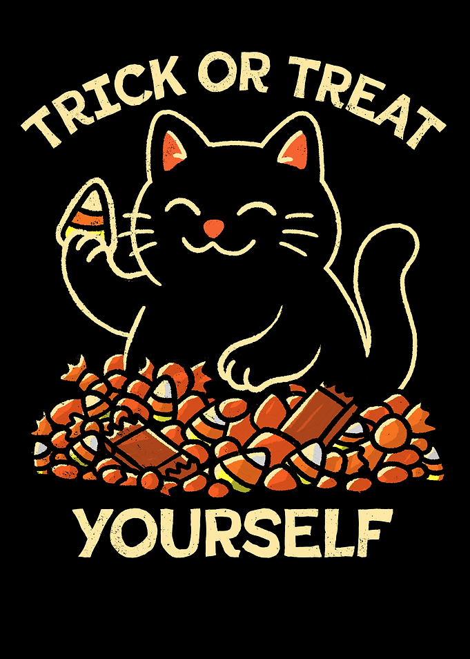 Trick or Treat Yourself Cat